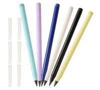 Yardwe Lápices Eternos sin Afilar 6 Piezas Colores Variados para Estudiantes Lápices para Siempre Ergonómicos y Ligeros Suministros de Dibujo Prácticos y Duraderos