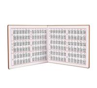 Yardwe Libro de Acordes para Música Folk Accesorio de Acordes de Guitarra Cuaderno para Instrumentos Musicales Apuntes de Libro