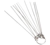 Yardwe Lima para Cejuela de Guitarra Herramienta de Reparación Cómoda y Adecuada de Metal Plata 10 Especificaciones para Principiantes en Guitarra