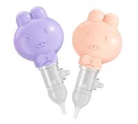 Yardwe Limpiador de Nariz para Bebés y Recién Nacidos de Silicona 2piezas Método Cómodo y Fácil de Controlar para Limpiar Mocos