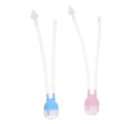 Yardwe Limpiador De Nariz Para Bebés y Recién Nacidos, Set 2 Piezas De Silicona Alimentaria, Suave y Seguro, Adecuado Para Limpieza Nasal Casa y Alivio De Mucosidad Infantil