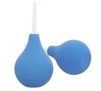 Yardwe Limpiador de Oídos 2piezas de Silicona Azul para Lavado de Oídos Capacidad 89ml y 160ml Cómodo y Fácil de Llevar