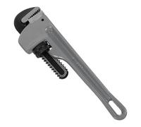 Yardwe Llave de Tubo Ajustable de 8 Pulgadas, Mango de Aleación de Aluminio, Acero Cromo-vanadio Resistente, Herramienta para Fontanería y Suministros de Plomería, Llave para Baño