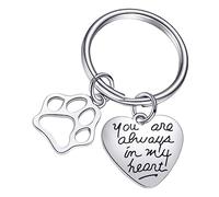 Yardwe Llavero Conmemorativo de Mascotas con Diseño Único Decoración para Llaves Regalo Pequeño para Mujeres y Hombres Detalle Especial para Dueños de Perros y Gatos