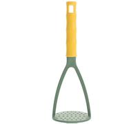 Yardwe Machacador de Patatas Doméstico de Nylon Negro, Prensa de Verduras Manual Práctica, Herramienta de Cocina para Puré de Patata, Calabaza y Zanahoria, Picadora de Alimentos