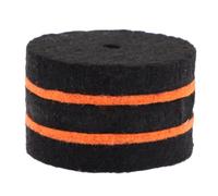 Yardwe Martillo De Batería Batidora Golpeadores De Patadas Kit De Batería Fieltro Cabeza De Martillo Pedal Tambor De Jazz Reemplazo De Tambor Fieltro De Tambor Black Sintió