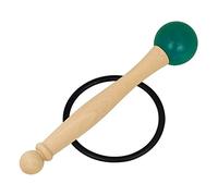 Yardwe Mazas Mazas Para Cuencos Cuencos Con Mango De Madera Anillo De Goma Accesorios De Meditación