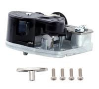 Yardwe Mecanismo de Caja Musical Movimiento de Relojería Manual, Material Abs y Hierro Ligero, Duración 3-4 Minutos, Accesorio para Reparación y DIY de Cajas Musicales, Sonido Claro