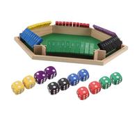 Yardwe Mesa De Juego Flop Mesa De Cocina para Acampar Mesas De Dominó para Adultos Mesa De Centro De Juego De Mesa Mesas De Mesa De Exterior Ajustable De Madera