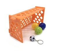 Yardwe Mini De Fútbol para Aves Juguetes De Entrenamiento para Juguetes De Inteligencia para Pájaros Color Aleatorio para Ejercicios Mentales y Físicos