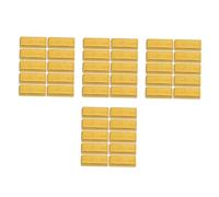 Yardwe Miniatura Dorados Falsos para Casita De Muñecas Accesorios Decorativos Y Duraderos para Maquetas Y Miniatura 10 Piezas*4