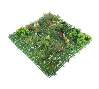 Yardwe Muro Artificial Plantas Verdes Falsas Panel De Pared Plantas Simuladas Para Decoración De Jardín Realista Para Patio Trasero o Valla De Plásticas
