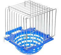 Yardwe Nido de Cría para Jaula de Pájaros Pequeños, Cuenco Resistente para Incubación, Adecuado para Agapornis y Loros Pequeños, Fácil Instalación para Reproducción Natural