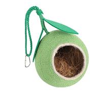Yardwe Nido De Pájaro De para Jardín Casa Natural Colgante Diseño De Granada para Periquitos y Otros Pájaros Pequeños Fácil Instalación y Resistente Climas Adversos