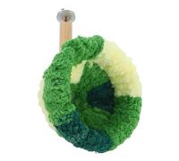 Yardwe Nido para Soporte De Percha Cálido con Accesorios para Jaulas para Periquitos Agapornis Cacatúas y Cuáqueros