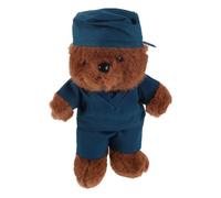 Yardwe Oso de Peluche de Juguete - Doctor Animal de Peluche Muñeca Suave para Enfermera Estudiante de Medicina Escuela Cumpleaños Boda Decoración Fiesta Favor