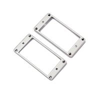 Yardwe Par De Marcos De Metal Para Guitarra Eléctrica Piezas Para Puente Anillos De Pastillas Para Guitarra Accesorios Para Montaje De Guitarra Bobina De Llave Marcos Para