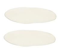 Yardwe Parches de Piel de para Tambor 40 Cm Reemplazos de Sonido 2 Piezas Funda para Djembe y Conga Accesorios de Percusión