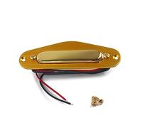 Yardwe Pastillas Single Coil para Guitarra Eléctrica Estilo con Marco Dorado Base Bobina Repuesto Profesional Fácil de Instalar para Músicos y Aprendices