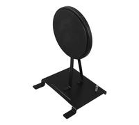 Yardwe Pedal de Práctica de Bombo Doble Almohadilla de Silenciamiento para Batería, Base Metálica Portátil, Accesorio para Entrenamiento Silencioso y Control Preciso del Color Aleatorio