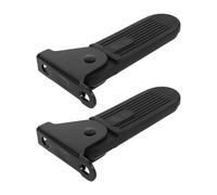 Yardwe Pedales Plegables Traseros para Bicicleta Eléctrica Reposapiés Metálicos Antideslizantes de 5 CM Par de Pedales Resistentes para Ciclismo y Accesorios de Repuesto