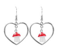 Yardwe Pendientes Mujer Sweet Ear Studs Diseño Diminuto Joyería Simétrica Regalo para Novia Madre Hermosos Aretes Drop Elegantes