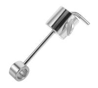 Yardwe Peso de Equilibrio para Asador Rotatorio Acero Inoxidable Resistente Accesorio para Parrilla Exterior Soporte Firme para Barbacoa Fácil de Instalar y Portátil para Camping y
