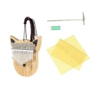 Yardwe Piano De Pulgar De Teclas Forma De Cerdo Instrumento Musical De Madera Piano De Dedo Kalimba Adultos Para Conciertos Casa