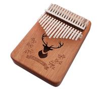 Yardwe Piano de Pulgar de Teclas Instrumento Musical Africano de Madera Kalimba para Principiantes Piano de Dedo para Tocar Música Casa