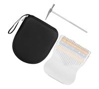 Yardwe Piano De Pulgar Kalimba De Teclas Transparente Acrílico Instrumento Musical Fácil De Tocar Para Principiantes Para Entretenimiento Musical Interiores