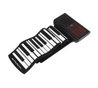 Yardwe Piano Digital Portátil de Teclas Plegable Piano Electrónico Enrollable Teclado para Practicar Casa o Viajar
