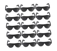 Yardwe Piezas Gafas De Sol para Mini Accesorios Muñecas Anteojos De Muñeca Pequeño Gafas Divertidas Juguetes Gafas Decorativas De Muñeca Modelos Niña Muñeca Gafas Black Páginas