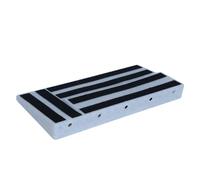 Yardwe Placa De Montaje Del Para Pedalera De Efectos De Guitarra Estuche De Plástico Resistente Para Pedalera De Guitarra Accesorios Para Instrumentos Musicales Para Configuraciones De