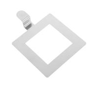 Yardwe Placa de Muestreo de Acero Inoxidable Resistente al Desgaste y Diseño Ergonómico Mango Recto para Biología Celular para Experimentos de Laboratorio y Muestreo Ambiental