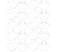 Yardwe Placas de Cultivo Celular Transparentes con Tapa, 10 Unidades de 35 Mm, para Experimentos de Laboratorio Científicos y Cultivo de Tejidos, Suministros para Microbiología