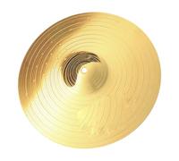 Yardwe Platillos Para Batería Platillo Crash Platillo Splash Platillos De Bajo Volumen De Práctica De Repuesto Metálicos Para Batería Para Batería