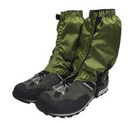 Yardwe Polainas Impermeables para Senderismo Ligeras y Ajustables para Tobillo 1 Par para Exteriores para Caminar Nieve y Senderismo