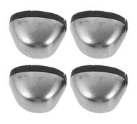 Yardwe Protectores de Puntera para Zapatos de Trabajo, 2 Pares Talla 40, Punteras de Seguridad Antiperforación y Anti-Impacto Banda Adhesiva, Cubre Dedos para Calzado de Seguridad