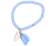 Yardwe Pulsera Bohemia Mujer Creativa con Cuentas Borla Joyería Ligera y Duradera Accesorio Colorido para Festival y Uso Diario Regalo