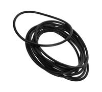 Yardwe Pulsera De Gelatina Negra De Silicona Redonda, Accesorios 80 Para Mujer y Niña, Gomas Pelo Elásticas, Pack De 100 Unidades Para Recuerdo De Fiesta y Joyería Festiva