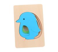 Yardwe Puzzle de Educativo para Juguete de Cognición de Colores con Diseño de Animales Desarrollo y Habilidades de Comunicación Seguro con Superficie Lisa