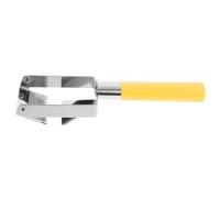 Yardwe Raspador de Miel de Acero Inoxidable Recolector de Miel de Doble Punta Herramienta de Apicultura Amarillo y Panal