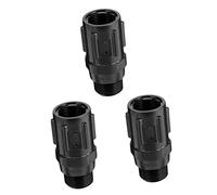 Yardwe Regulador De Presión De Goteo Con Interfaz Roscada De 3 Piezas 10 Psi Boquilla De Manguera De Jardín De 25 Psi Mejora El Riego Por Goteo Rosca De Manguera De 25 Psi Color