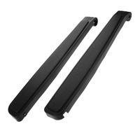 Yardwe Reposabrazos de Silla Plegable Soporte Cómodo, Plástico Negro | Accesorio para Playa y Lectura, Diseño Ligero y Resistente al Clima, Repuesto para Sillones Reclinables