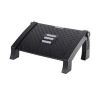 Yardwe Reposapiés Ajustable de Plástico Negro para Oficina y Hogar Diseño Portátil y Ergonómico para Mayor Comodidad