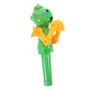 Yardwe Robot de Dulces para piruletas de Dulces de Soporte para piruletas emergente Soporte Divertido del Robot piruleta el plastico Green