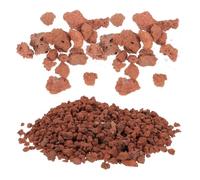 Yardwe Roca Volcánica para Suculentas y Acuario, Retiene Agua, Mejora | Gránulos de Lava 900g por Set, para Terrarios, Jardinería Interior y Plantas en Maceta