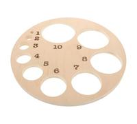 Yardwe Rueda de Dilatación Cervical Reutilizable Cambios Cervicales Claros de Madera para Clases de Preparación al Parto para Escuelas Médicas y Enseñanza