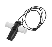 Yardwe Silbato Samba de Abs para Método Orff Instrumento Musical Tone para Adultos Negro