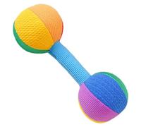 Yardwe Sonajero Mancuernas para Ñiño y Juguete de Agarre, Tamaño Pequeño, Ligero y Flexible, para Entrenamiento Sensorial y Desarrollo Cognitivo en Bebés, Uso Portátil y Educativo,